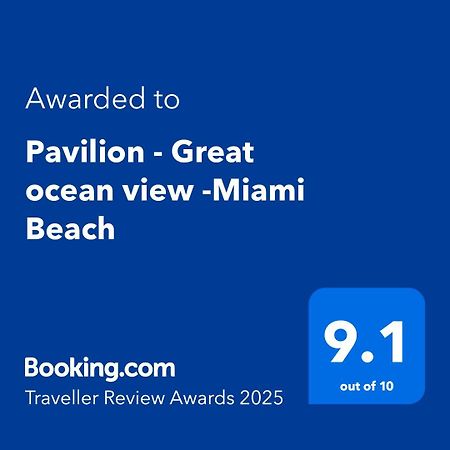Pavilion - Great Ocean View -Маями Бийч Екстериор снимка